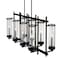 Cwi Lighting Sierra 8 Light Up Chandelier With Black Finish 9827P38-8-RC-101 - alternate 2